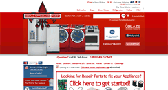 Desktop Screenshot of idealappliance.com